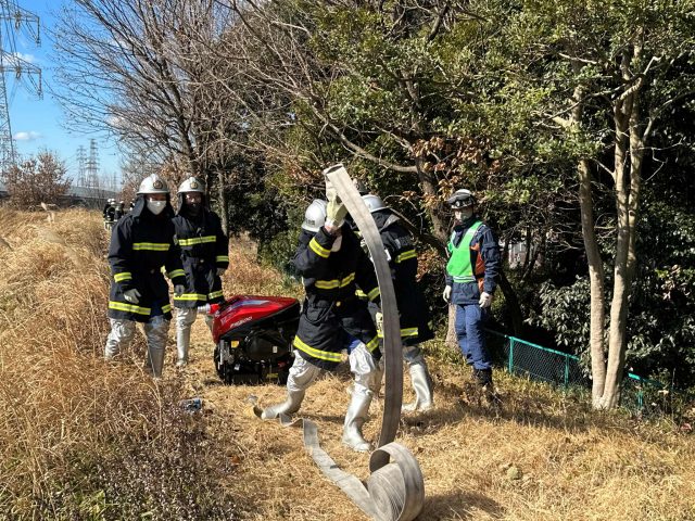 ホース延長!