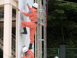 応用登はんの様子