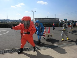 検知器による測定