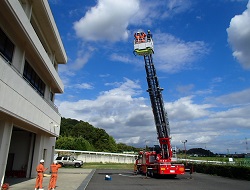 はしご車体験